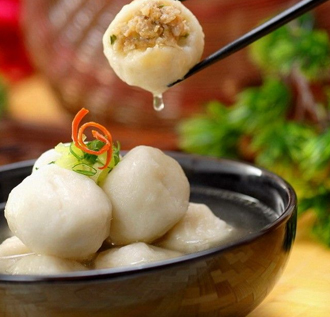 Cheese-Stuffed Fish Balls
